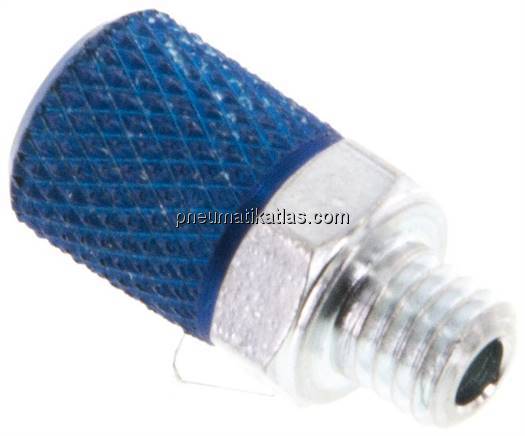 Gerade Verschraubung M 5-4,3x3mm, Aluminium Gerade Verschraubung M 5-4,3x3mm, Aluminium