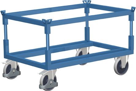 Paletten-Fahrgestell Doppelrahmen 500 kg VarioFit