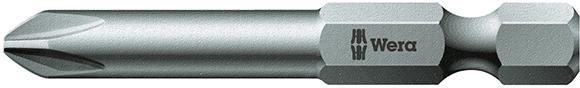 Bit zähhart 1/4" DIN 3126 E6,3 PH3x70mm Wera Bit zähhart 1/4" DIN 3126 E6,3 PH3x70mm Wera