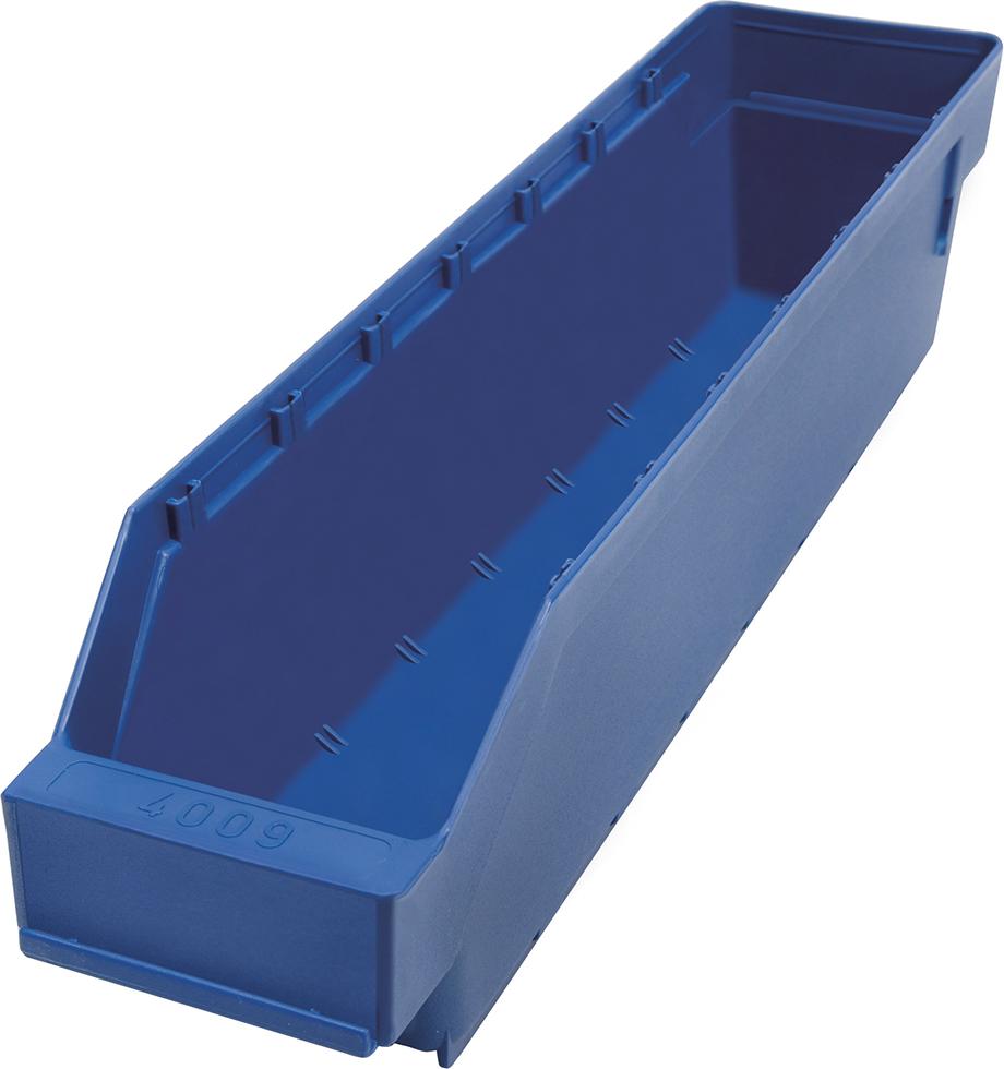 Kleinteilekasten B90xT400xH95 mm blau