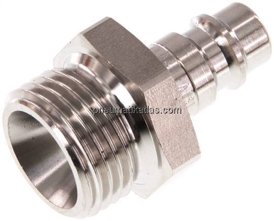 Kupplungsstecker (NW7,2) G 1/2"(AG), 1.4404