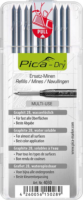 Minen-Set für Tieflochmarker Pica-Dry Graphit Pica
