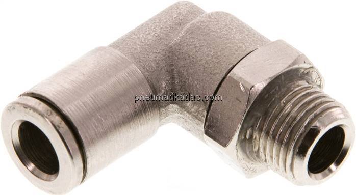 Winkel-Steckanschluss R 1/8"-6mm, IQS-MSV (Hochtemperatur)