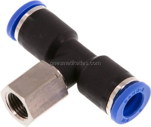 T-Steckanschluss, Innengew. G 1/8"-8mm, IQS-Standard